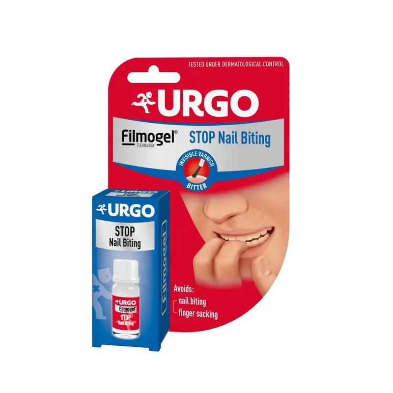 Urgo Filmogel Stop Nail Biting, Πικρό Βερνίκι Κατά της Ονυχοφαγίας, 9ml