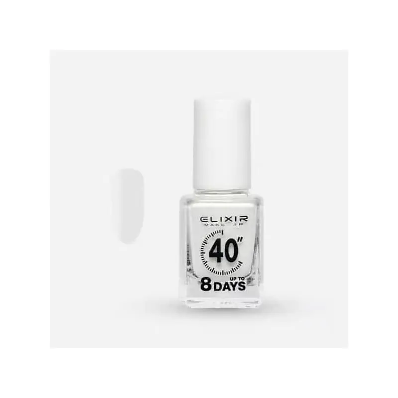 Elixir Βερνίκι 40″ & Up to 8 Days, #003 (White)