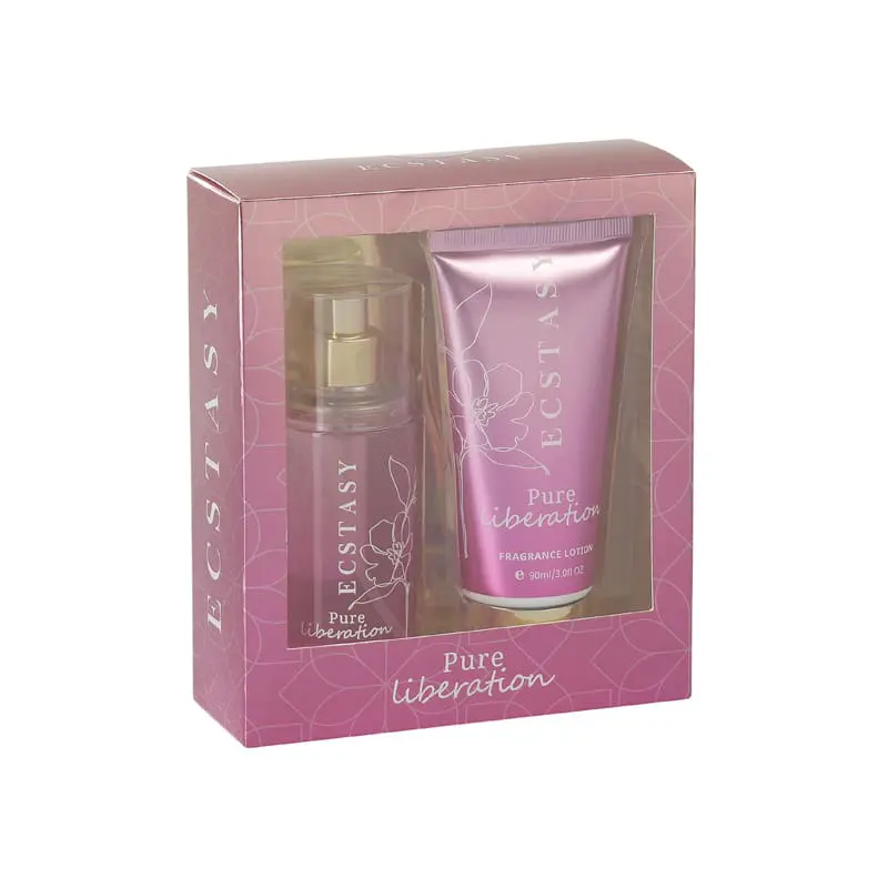 Ecstasy Set Pure Libration, Parfume Mist, 90ml & Body Lotion, 90ml