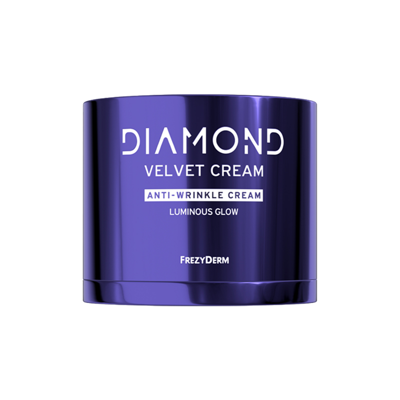 Frezyderm Diamond Velvet Anti-Wrinkle Cream Luminous Glow, Κρέμα ισχυρής αντιγήρανσης και λάμψης, 50ml