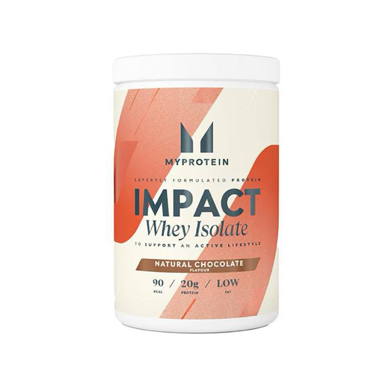 My Protein Impact Whey Isolate με 90% περιεκτικότητα πρωτεΐνης και γεύση Natural Chocolate, 500gr