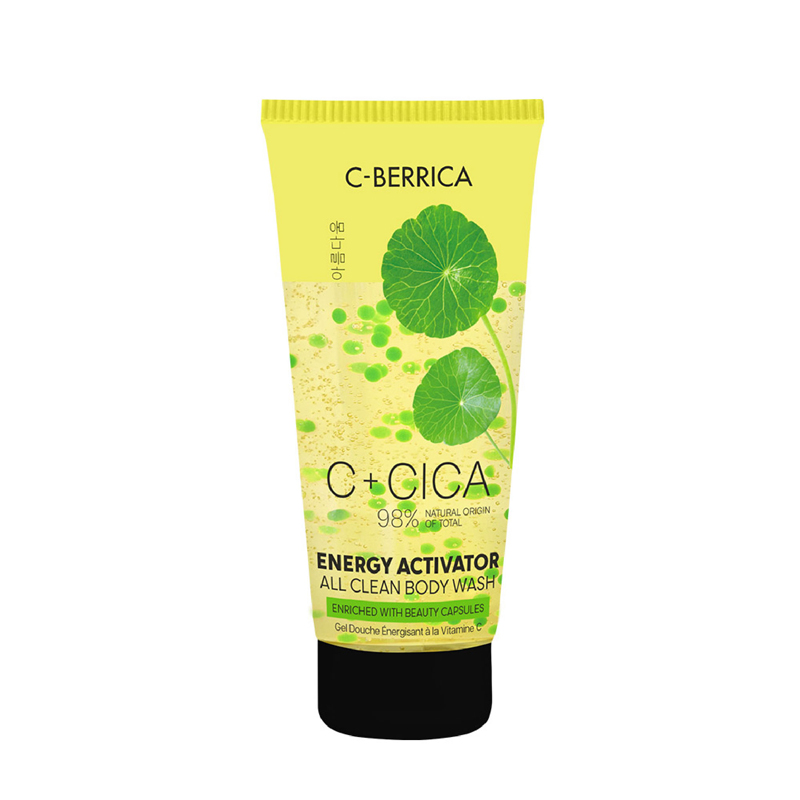 Natura Siberica C+Cica Energy Activator All Clean Body Wash, Αφρόλουτρο, 200ml